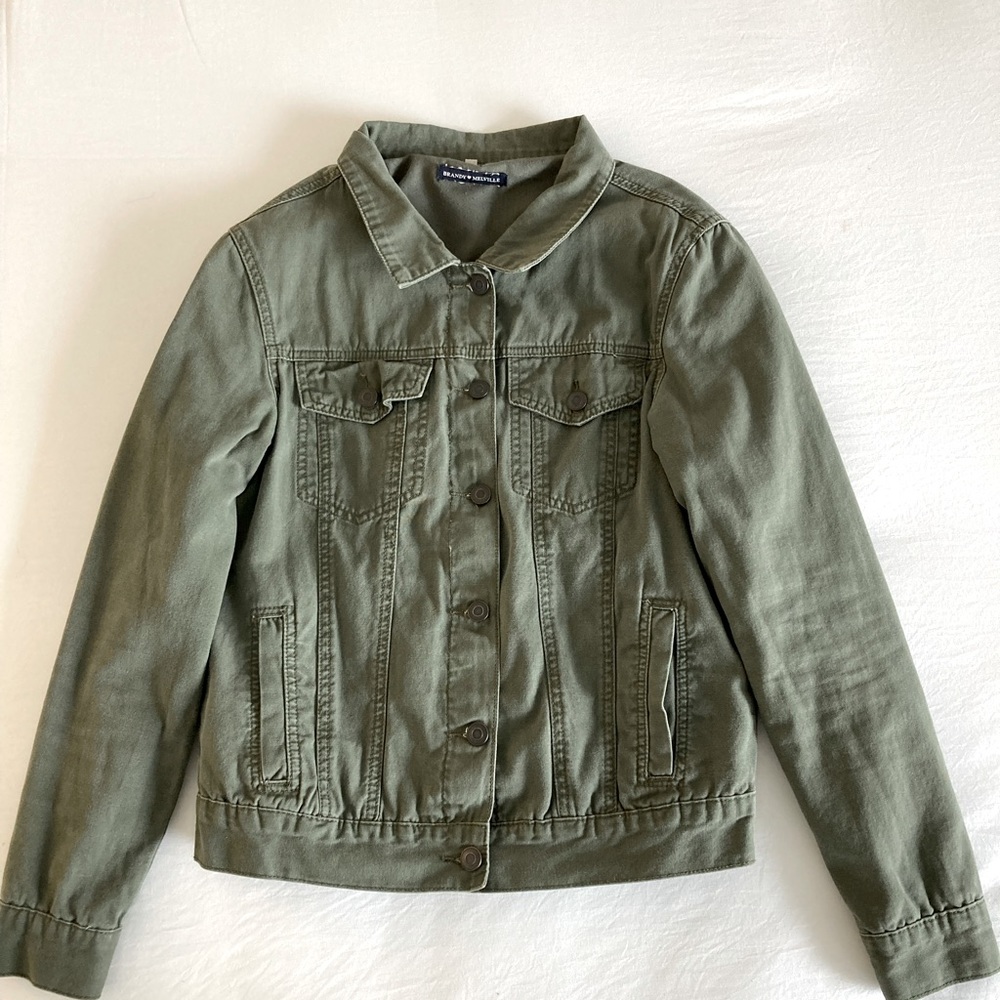 GREEN BRANDY MELVILLE JACKET
